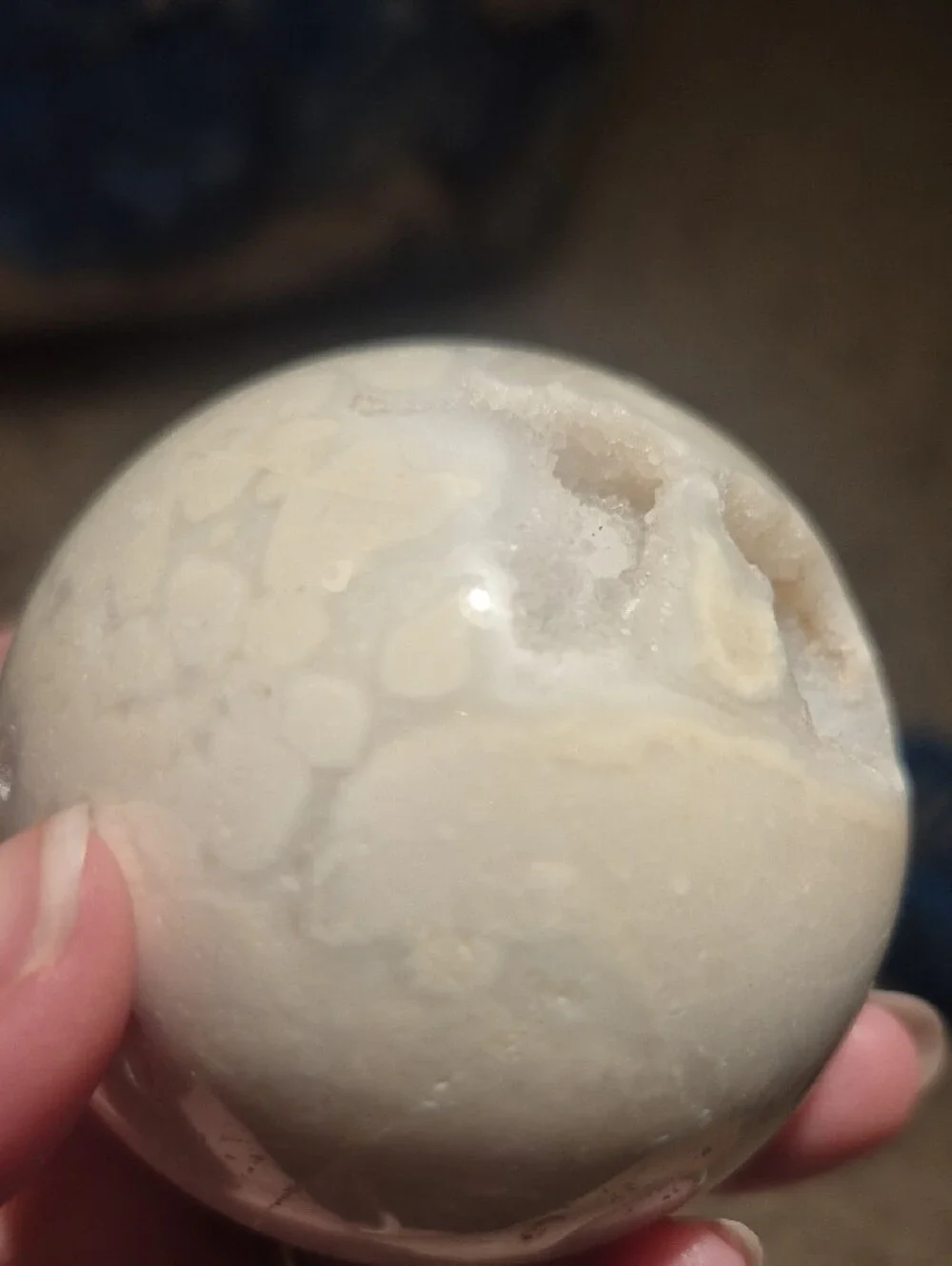 Druzy Agate Sphere